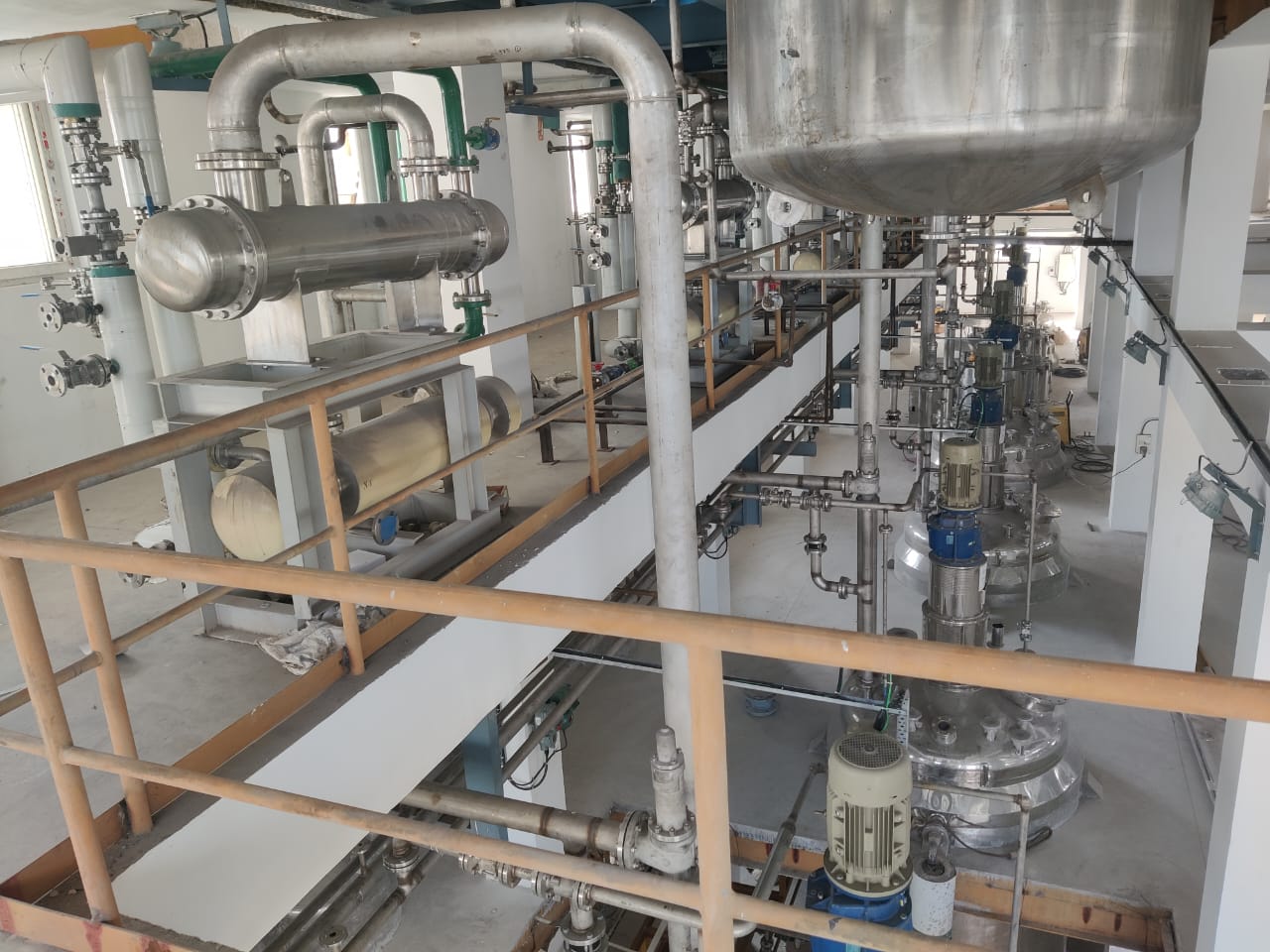 SS Condenser - Reactor Layout